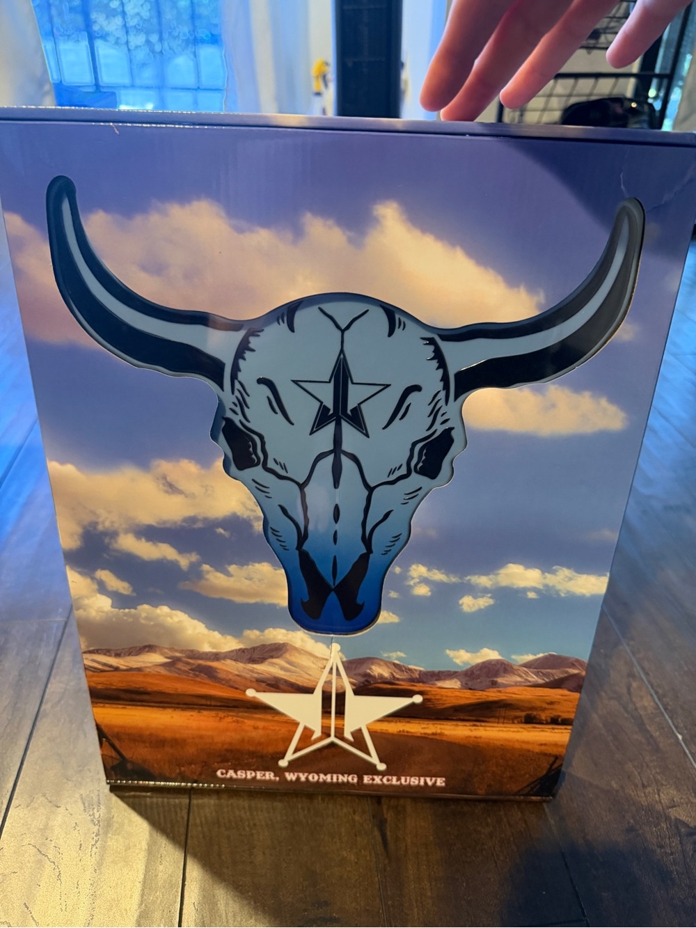Jeffree Star Cosmetics - Sealed Wyoming Sky Ranch Skull Hand Mirror